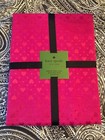 Kate Spade HEARTS 70" Round Berry Pink Damask Tablecloth -- NWT