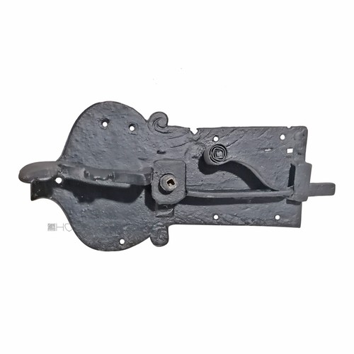 Schrankschloss antik geschmiedet alt Türschloss Schrank Eisen - Bild 16 von 16