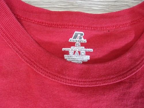 VTG 90s AFL Cleveland Gladiators Football T Shirt Russell Size Adult S - Picture 3 of 6