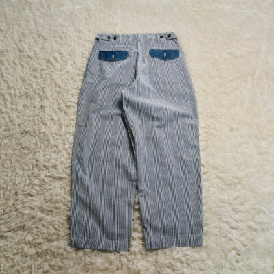 パンツ NIGEL CABOURN Indigo seersucker slacks NIGEL CABOURN Indigo seersucker slacks | eBay