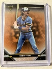 2021 Topps Triple Threads Amber #35 Robin Yount /199