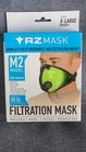 RZ Mesh Mask M2 Multi-Purpose Air Filtration + 2 filters + storage X-Large Green