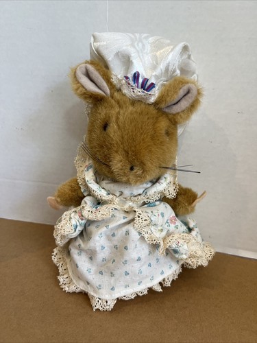  Peluche Vintage EDEN Beatrix Potter Dama Ratón 10" ¡Usado! - Imagen 1 de 5