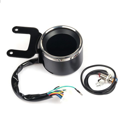 Universal Tachometer Motorcycle Speedometer Digital LED LCD Odometer - Picture 2 of 7
