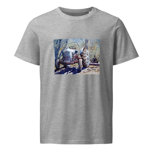 Camiseta Unisex Orgánica Media Luz Camiseta Ford Tractor  - Imagen 12 de 14