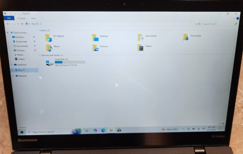 1440p Touch Lenovo ThinkPad X1 Carbon 2nd Gen 14" QHD i7-4600U 128GB SSD 8GB RAM - Picture 9 of 18