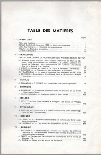 ANNALS of the Society of Natural Sciences and Archaeology of TOULON and VAR - Picture 4 of 12