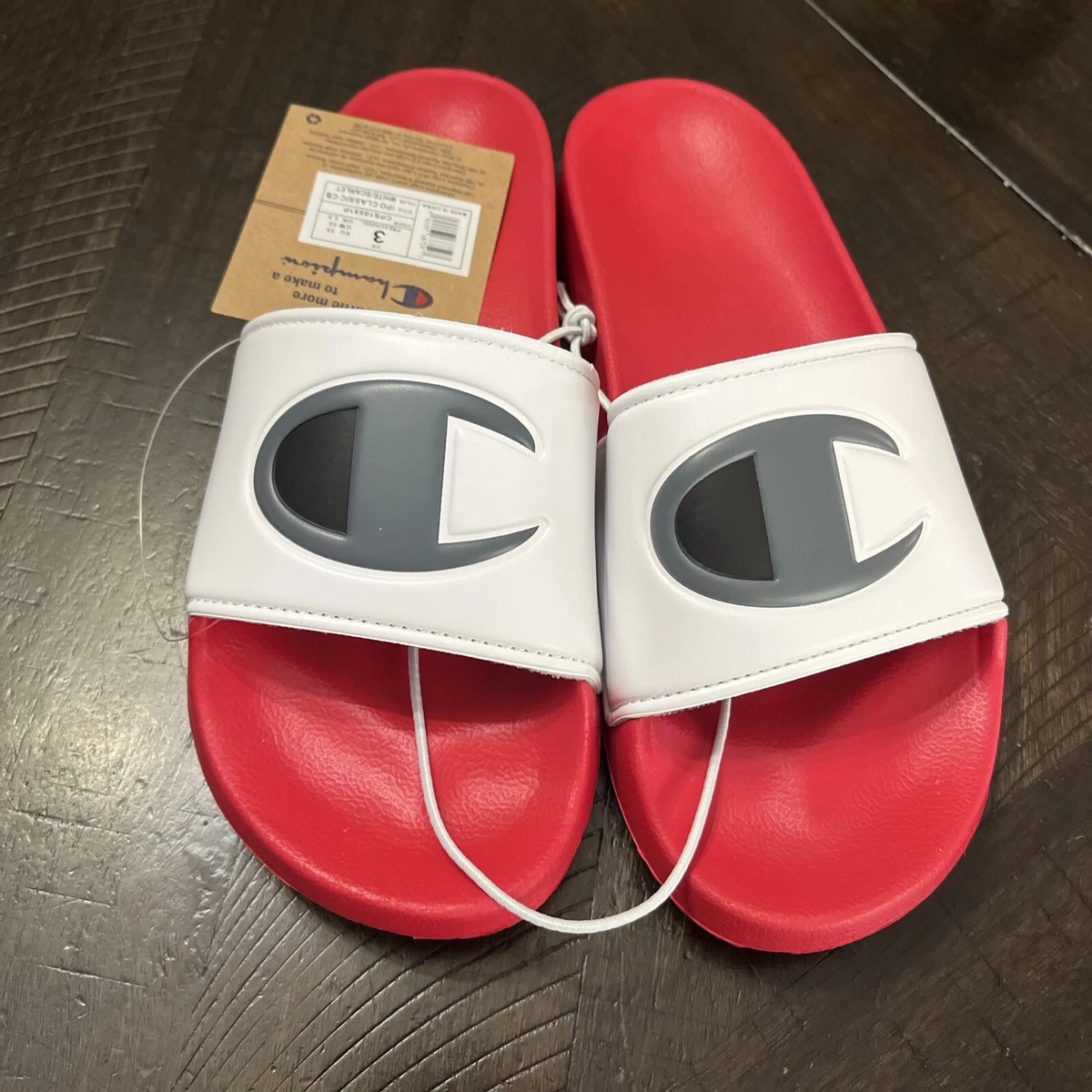 Champion slides boys hot sale