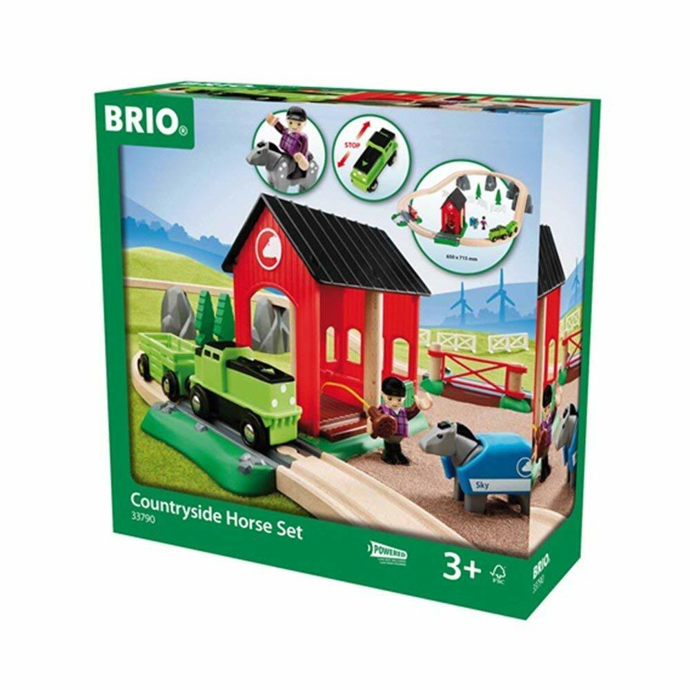 1081848-Brio 33790 - Set Ferrovia di Campagna con Cavallo 1081848-Brio 33790 - Set Ferrovia di Campagna con Cavallo