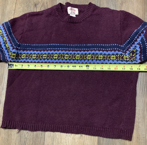 Vintage Fiorlini International Crew Neck Sweater Womens S Multicolored Knit - Picture 3 of 7