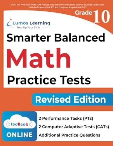 SBAC Test Prep: 10th Grade Math Pra..., Learning, Lumos - Picture 1 of 2