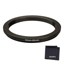 72-62mm Step-Down SLR Lens Metal Adapter Ring