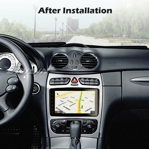 8-Kern Android 11.0 Autoradio GPS Navi Mercedes Benz C/CLK/G-Klasse CarPlay 64GB - Bild 2 von 13