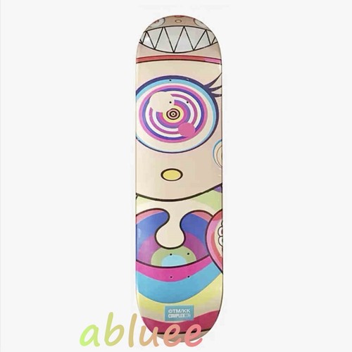3 PIEZAS Takashi Murakami Pulpo Arco Iris Monopatín Tabla de Arce Decoración del Hogar - Imagen 3 de 4
