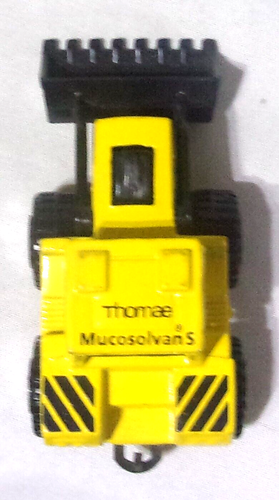 MJ7 Matchbox - L.E.- MB29 Tractor Shovel - Yellow - Thomac Mucosolvann - NO BOX - Picture 6 of 7