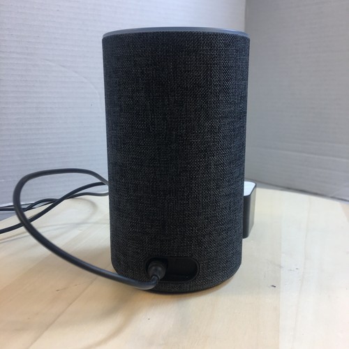 Amazon Echo XC56PY 2nd Generation Smart Assistant Charcoal Fabric - Picture 4 of 5