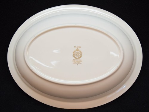 Tazón para servir verduras ovalado Minton St. James - Imagen 4 de 5