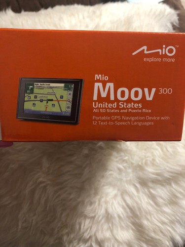 Mio Moov 300 Car Portable GPS Navigator System 4.3" US Canada Puerto Rico Maps - Picture 5 of 6