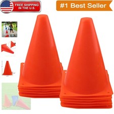 Durable 7-Inch Sports Cones for Agility Training - Indoor & Outdoor Use