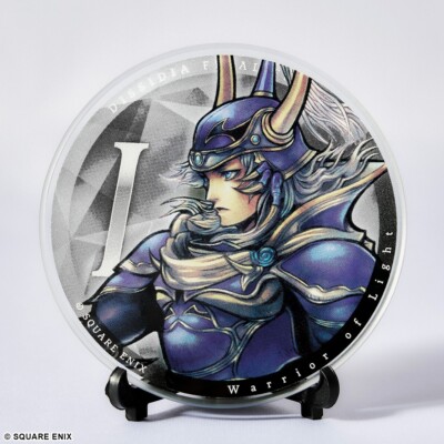 FINAL FANTASY I・II・III・IV・V・VICOLLECTION Final Fantasy I II III IV V VI VII Display Glass Plate