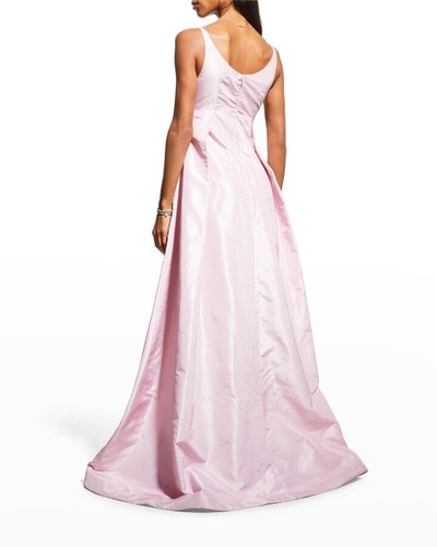 Adam Lippes Empire Waist Silk Taffeta Gown WOMENS SIZE US 6 NWOT - Picture 2 of 6