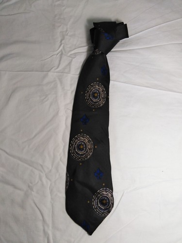 TRUSSARDI 100% SILK SETA TIE CRAVATTA NECKTIE MADE IN ITALY A2208 - Picture 4 of 5