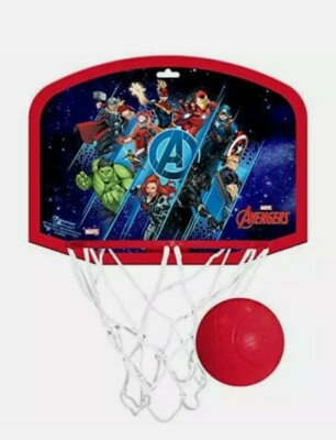 New Marvel Avengers Plastic Hoop Basketball Set by Hedstrom. free ...