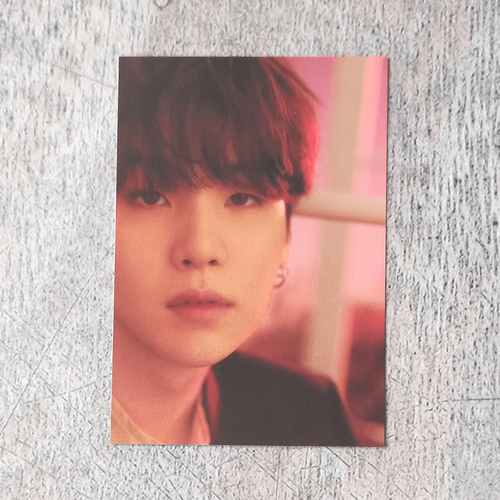 BTS HYBE Insight Museum Official Photo Card & Postcard - Suga Set of 4 Yoongi - Picture 2 of 6