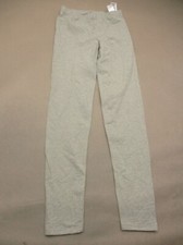 GAP KIDS Size 2XL 14-16 Girls Gray Organic Cotton Blend Athletic Leggings 397