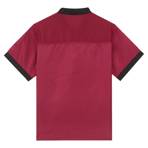 Mens Womens Chef Coat Short Sleeve Kitchen Work Uniform Cook Jacket - Picture 11 of 49