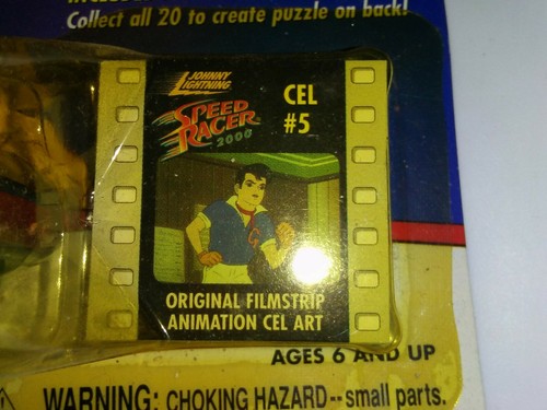 2000 Johnny Lightning Speed Racer Auto 12 Cel #5 Film. DieCast schwarz spielt Manti - Bild 3 von 12