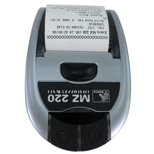 Zebra MZ220 Mobile Receipt Thermal Printer Bluetooth Infrared USB - Picture 4 of 8