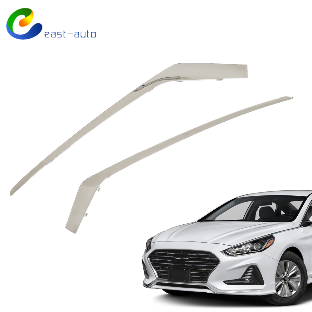 2018 Hyundai Sonata GL GLS SE Bumper Trim Molding Step Pads Set of 2
