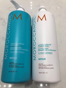 Moroccanoil-Moisture-Repair-Shampoo-amp-Conditioner-33-8oz-LITER-DUO-SET-W-PUMPS