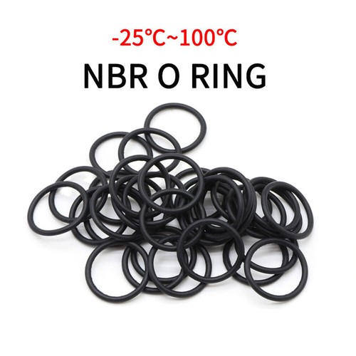 NBR Nitrile Rubber O Rings Oil Resist Seal Cross Section 1/2/3/4/5mm  ID 1-140mm - Picture 9 of 12