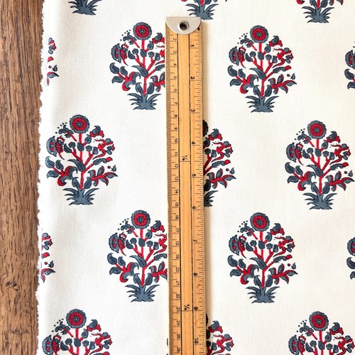 Estampado en bloque SARITA, tela 100% algodón, doble ancho 280 cm/110 pulgadas - Imagen 11 de 14