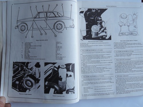 VOLVO 120 & 130 + 1800 Sports 1961-73 AUTOMOTIVE REPAIR MANUAL by HAYNES 203US - Picture 8 of 19