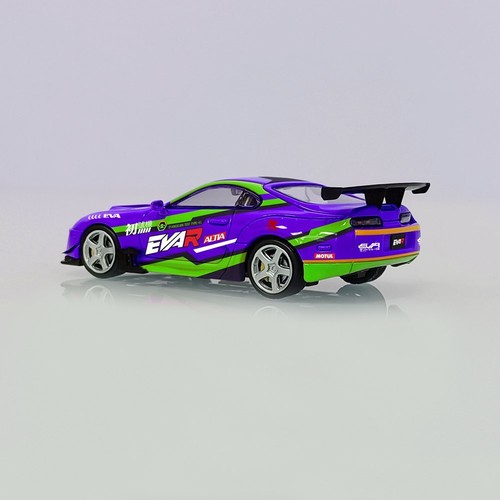 MJ 1:64 New Supra A80 Customized Diecast Toys Car Models Hobby Collection Gifts - Picture 10 of 14
