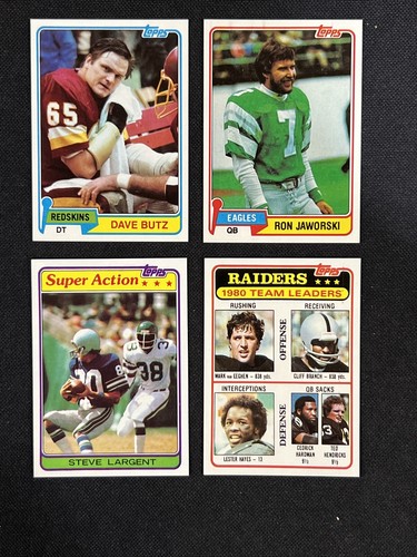 1981 Topps Football Complete Set 1-528 Mint Mint Beautiful Joe Montana Rookie RC - Picture 14 of 17