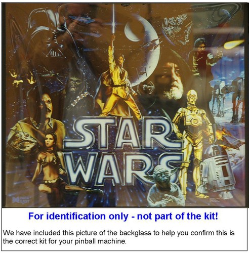 1992 Data East Star Wars Pinball Tune-up Kit - Includes Post Sleeves! - Picture 2 of 2