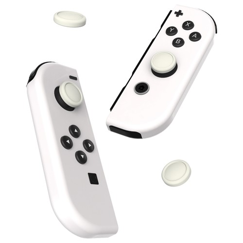 PlayVital Joystick Caps for Nintendo Switch & Switch Lite & OLED Antique Yellow - Picture 4 of 7
