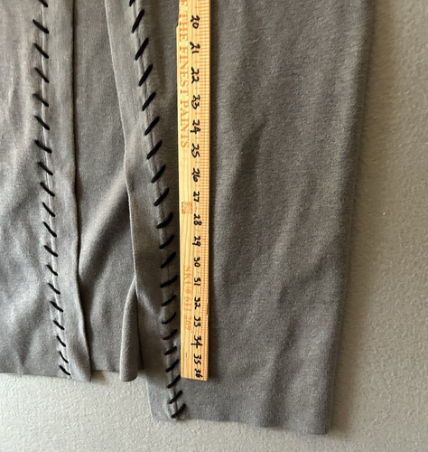 TAHARI Women’s long cardigan Sweater Gray Large NEW - Picture 6 of 8