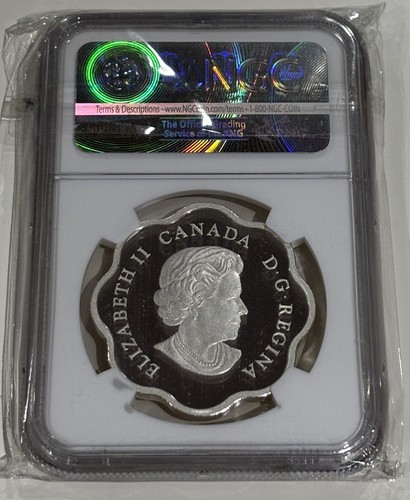 Canada Master Of The Sea 2016 $20 Silver Orca NGC Graded PG-69 Ultra Cameo RCM - Bild 2 von 2