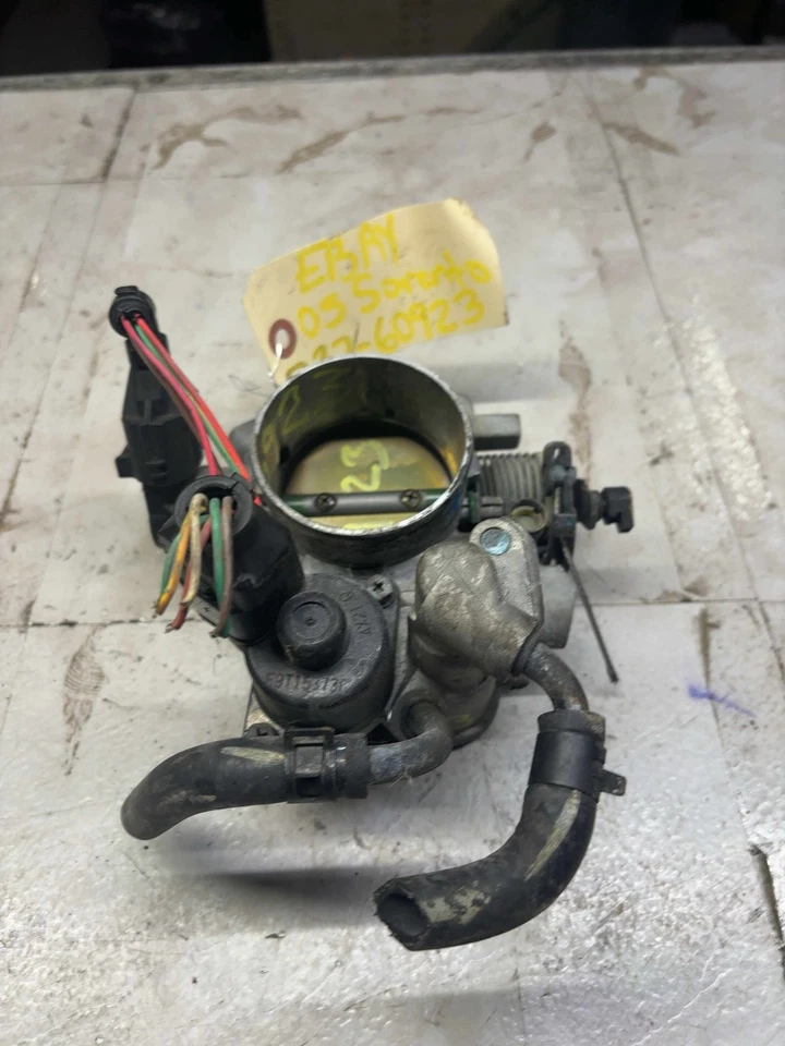 Корпус дроссельной заслонки двигателя 3,5 л 2003-2006 KIA SORENTO в сборе изготовитель оборудования - Изображение 2 из 4