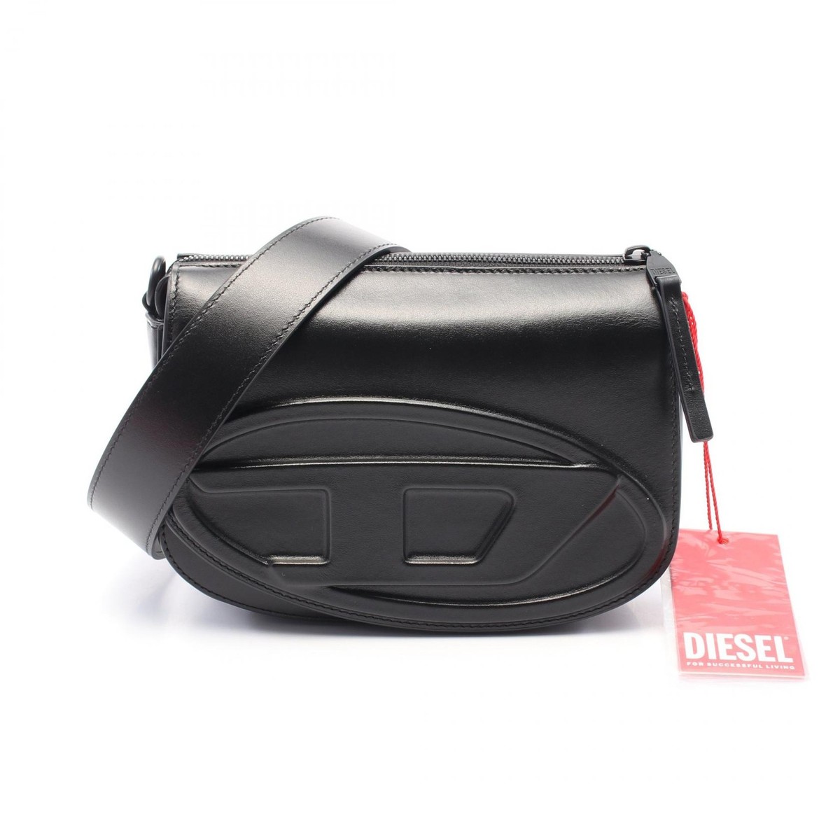 超ポイントアップ祭 Diesel 1Dr Camera Bag Shoulder Leather Men'S Black バッグ