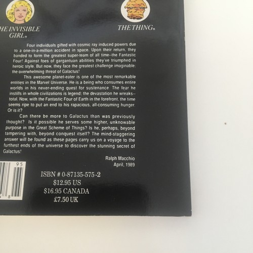 Los Cuatro Fantásticos: El Juicio de Galactus (Marvel Comics 1989) - Imagen 9 de 16