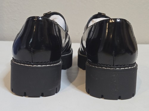 Jellypop Rosabella Shoes Women’s 8.5 Black Patent Leather Mary Jane Chunky NIB - Picture 6 of 13