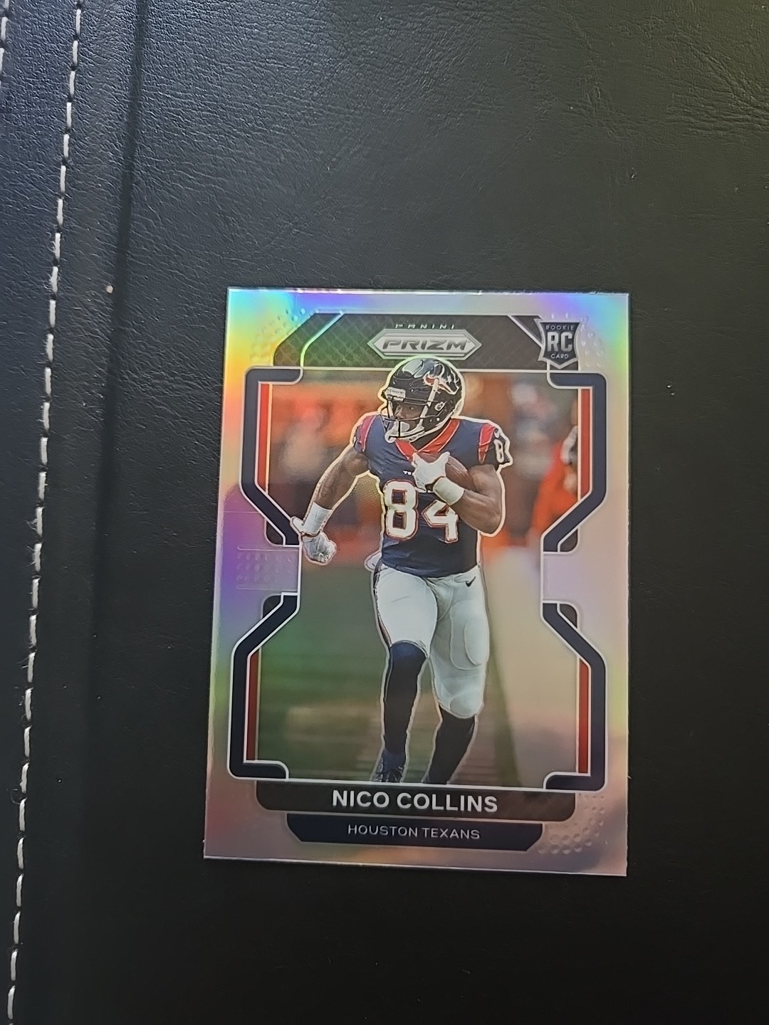 Nico Collins 2021 Panini Prizm Silver #360 Rookie (RC) Houston Texans 