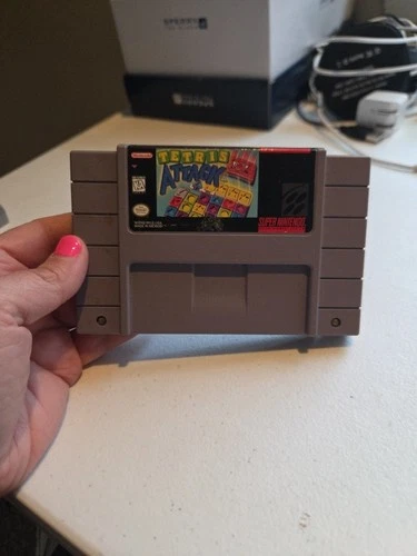 Tetris Attack Super Nintendo SNES Original Authentic Game Cartridge