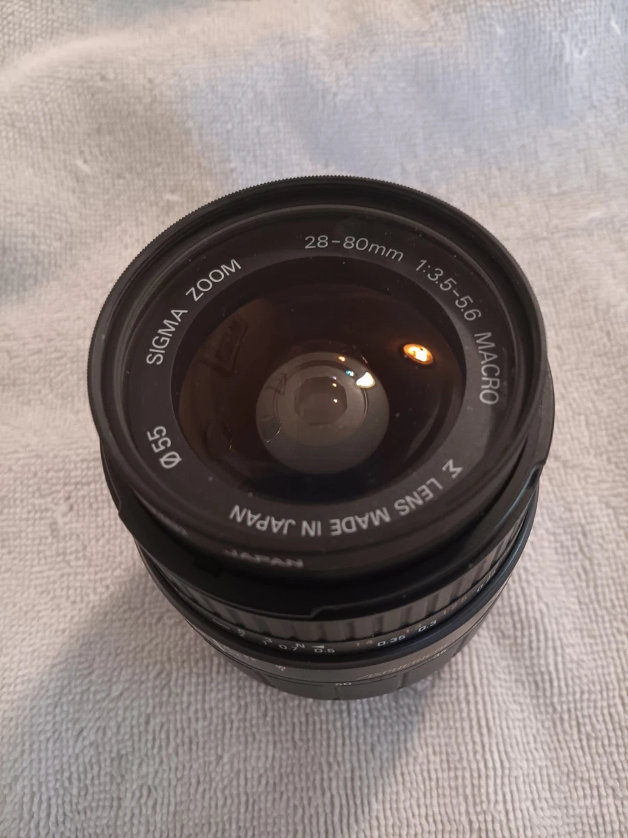 Zoom Sigma 28-80mm Focal Camera Lenses for sale | eBay